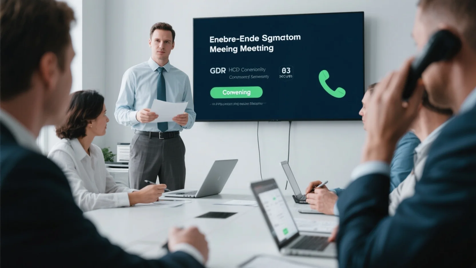 Comprehensive Guide to Secure Encrypted Conference Calls: End – to – End Encryption, GDPR, HIPAA, and PCI DSS Compliance